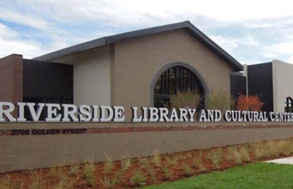 riverside library exterior